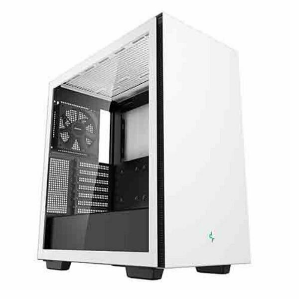 Ezgeneration Mid-Tower Extended ATX Case, White EZ3583489